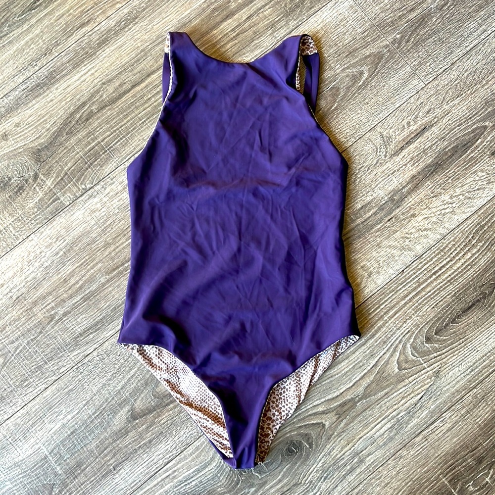 acacia swimwear Purple One-Piece Swimsuit